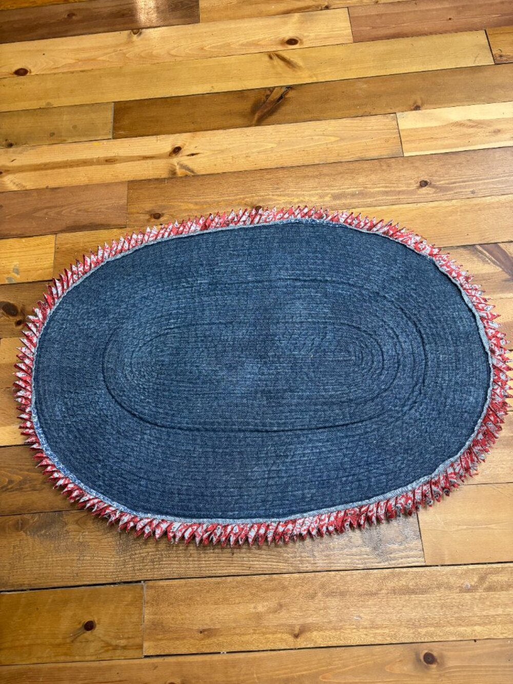 Handmade Throw Rug - Picture 3 of 3